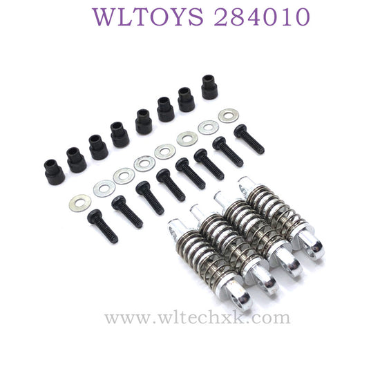 WLTOYS 284010 RC Car Upgrade Parts Metal Shock Absorber silver