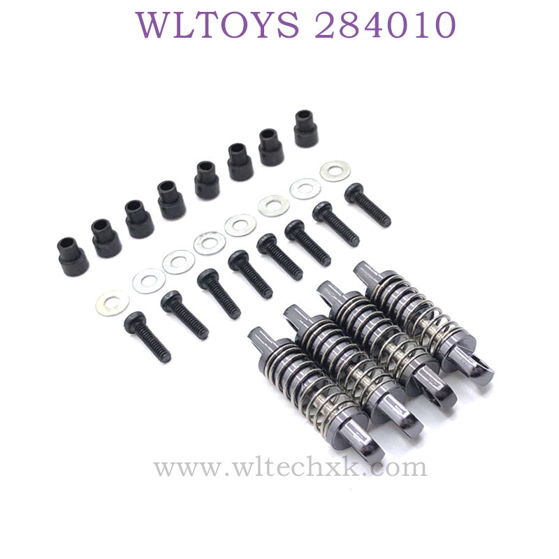 WLTOYS 284010 RC Car Upgrade Parts Metal Shock Absorber titanium