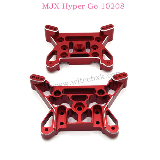 MJX Hyper Go 10208 RC Car Upgrades Parts Front and Rear Shock Tower red