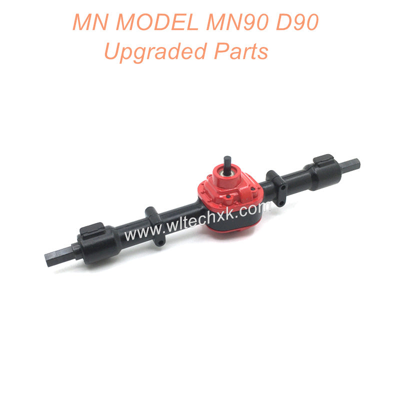 3-MNMODEL-D90-MN90-rc-car-Upgrade-Parts-Metal-Rear-Axle-Assembly-Red