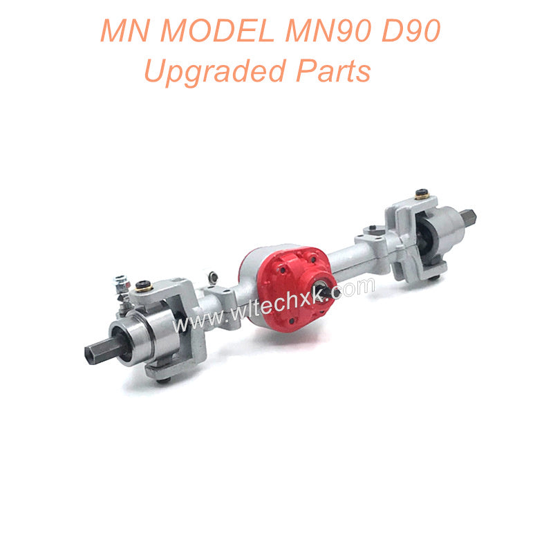 3-MNMODEL-D90-MN90-rc-car-Upgrade-Parts-Metal-Rear-Axle-Assembly-Silver