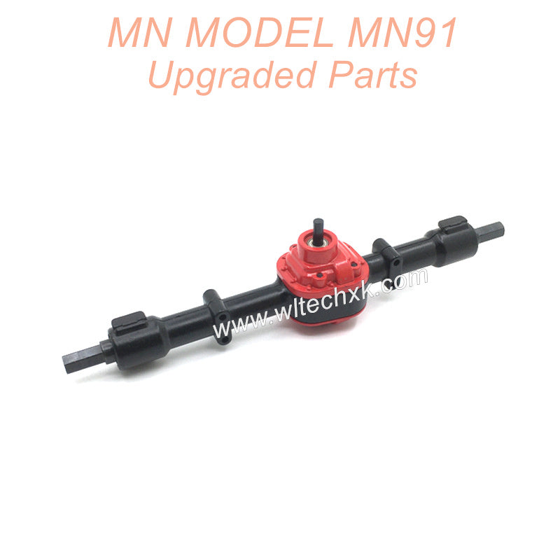 3-MNMODEL-MN91-rc-car-Upgrade-Parts-Metal-Rear-Axle-Assembly-Red