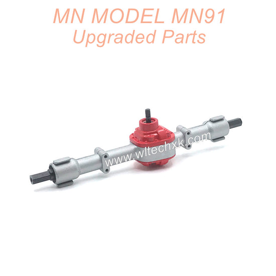 3-MNMODEL-MN91-rc-car-Upgrade-Parts-Metal-Rear-Axle-Assembly-Silver-1