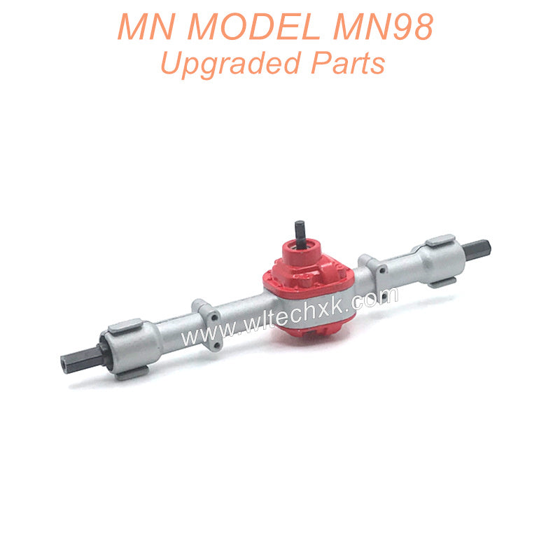 3-MNMODEL-MN98-D98-Upgrade-Parts-Metal-Rear-Axle-Assembly-Silver-1