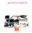 Upgrade part of WLTOYS 104072 Screw Tool Box 1/10 4WD 2.4Ghz 60km/h RC Car RTR