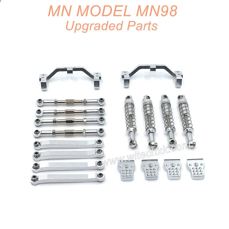 30-MN-MODEL-MN98-D98-Upgrades-Parts-Shock-Connect-Rods-and-Fixing-Seat-1  