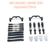 30-MNMODEL-D90-MN90-rc-car-Upgrades-Parts-Shock -Connect-Rods-and-Fixing-Seat-Black-1  