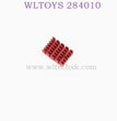 WLTOYS 284010 RC Car Upgrade Parts Motor Heat sink red