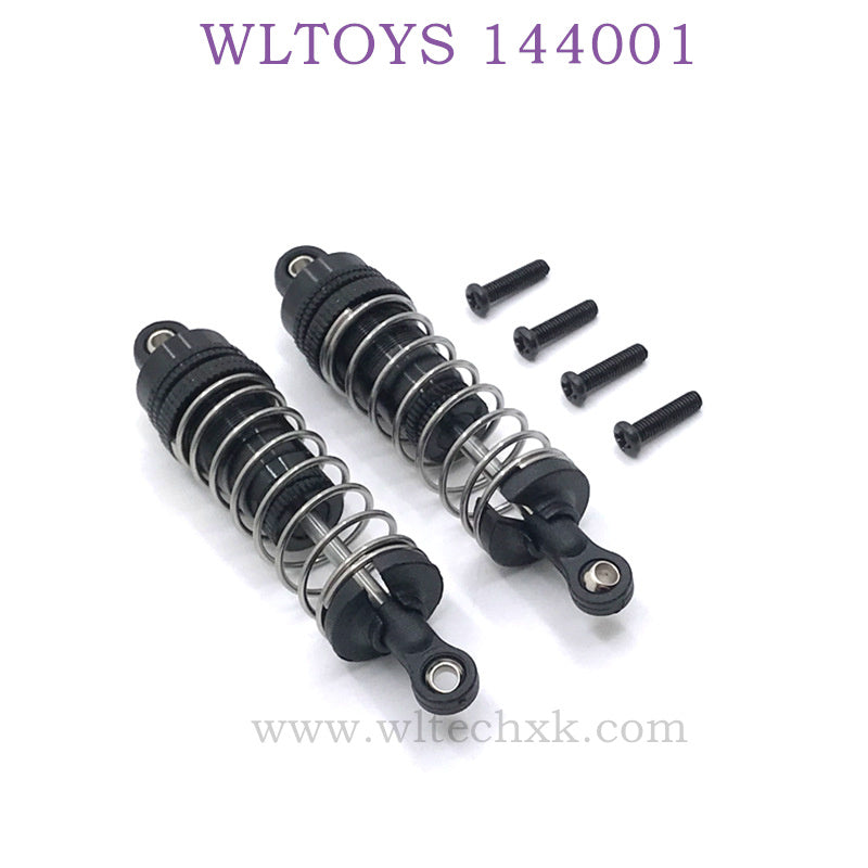 WLTOYS 144001 1/14 RC Car Upgrade parts Shock Absorbers black