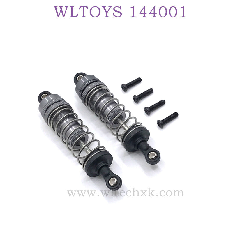 WLTOYS 144001 1/14 RC Car Upgrade parts Shock Absorbers black