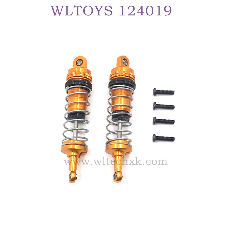 WLTOYS 124019 1/12 RC Car Metal Shock Absorbers gold