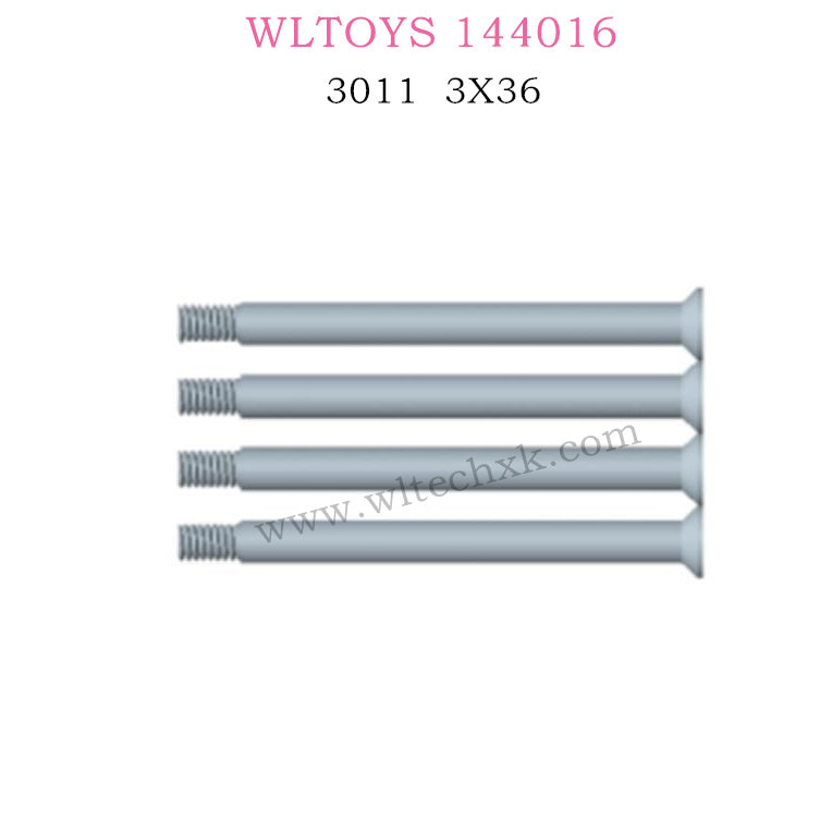 WLTOYS 144016 RC Car Part 3011 Long Screws