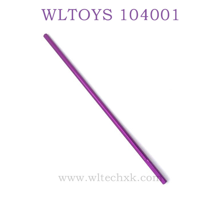 WLTOYS 124016 RC Car Upgrade parts Central Shaft purple