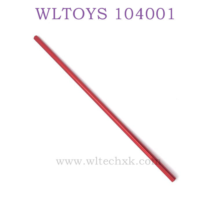 WLTOYS 124016 RC Car Upgrade parts Central Shaft red