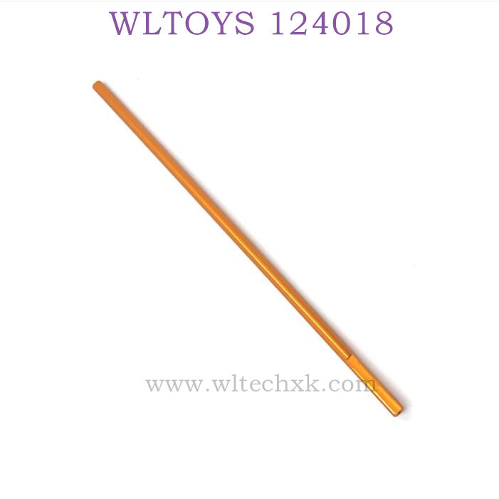 WLTOYS 124018 RC  Car Upgrade parts Central Shaft gold