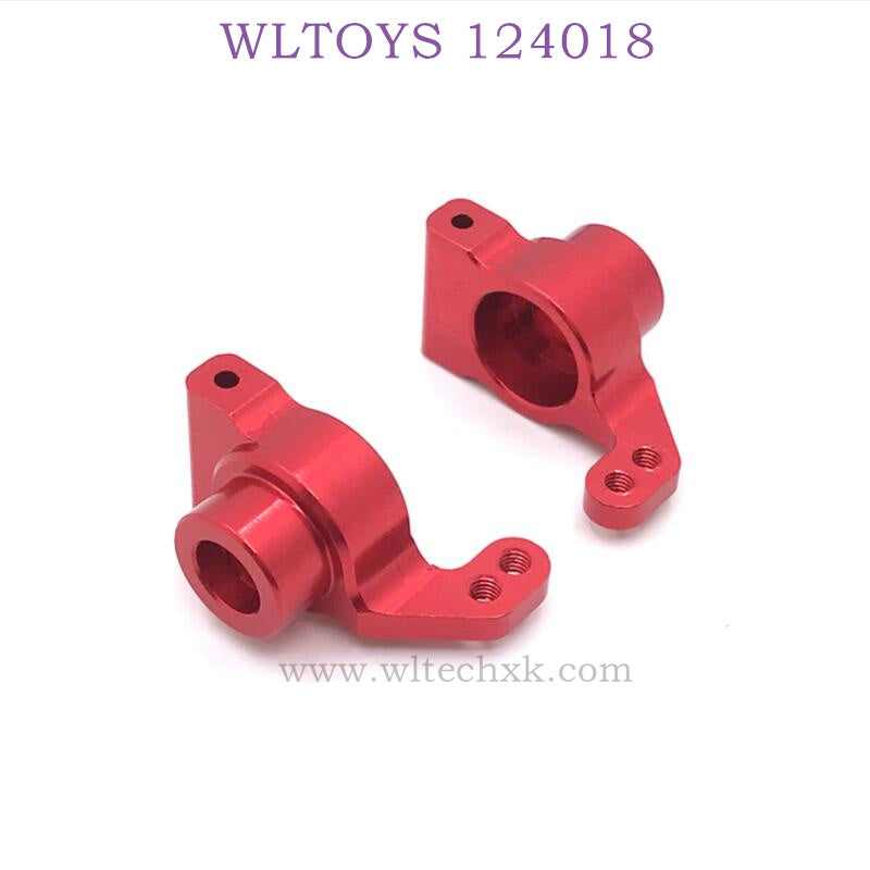 WLTOYS 124018 RC  Car Upgrade parts Rear Wheel Cup red