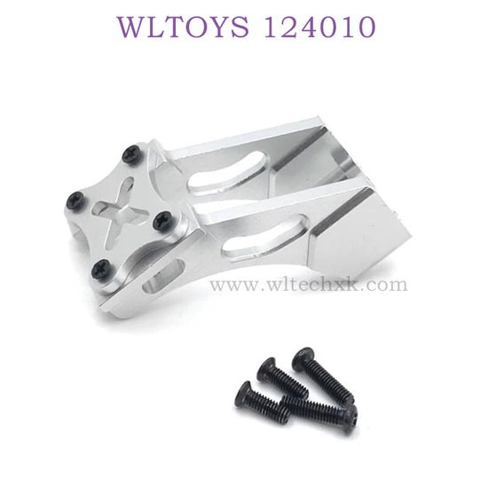 Upgrade part of WLTOYS 124010 1/12 RC Car Tail Support Frame silver