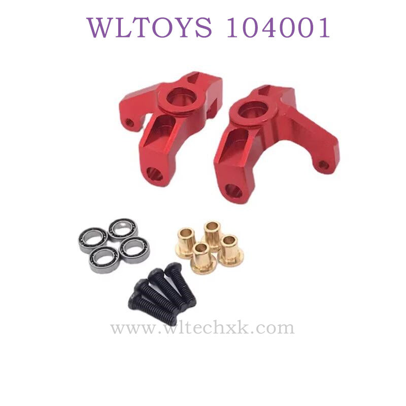 WLTOYS 124016 RC Car Upgrade parts Steering Cups red