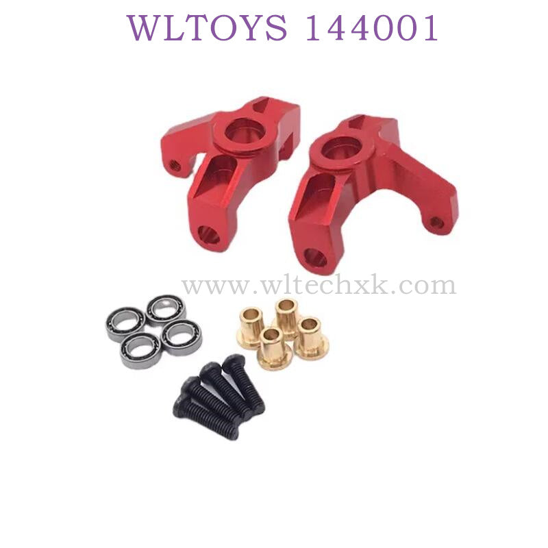 WLTOYS 144001 1/14 RC Car Upgrade parts Steering Cups red