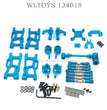 WLTOYS 124018 RC Car Upgrade parts blue