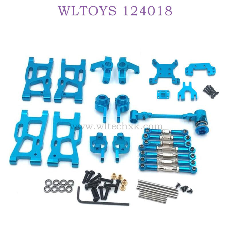 WLTOYS 124018 RC Car Upgrade parts blue