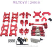 WLTOYS 124018 RC Car Upgrade parts red