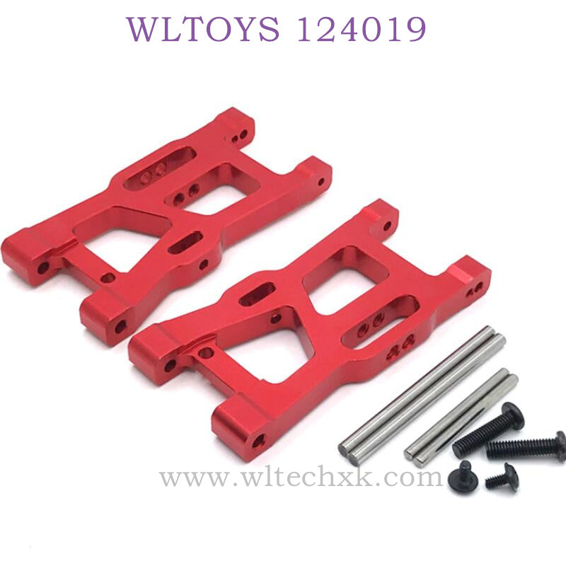 WLTOYS 124019 1/12 RC Car Upgrade parts Front Swing Arm red