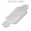 WLTOYS 144001 1/14 RC Car Upgrade parts Bottom Board silver