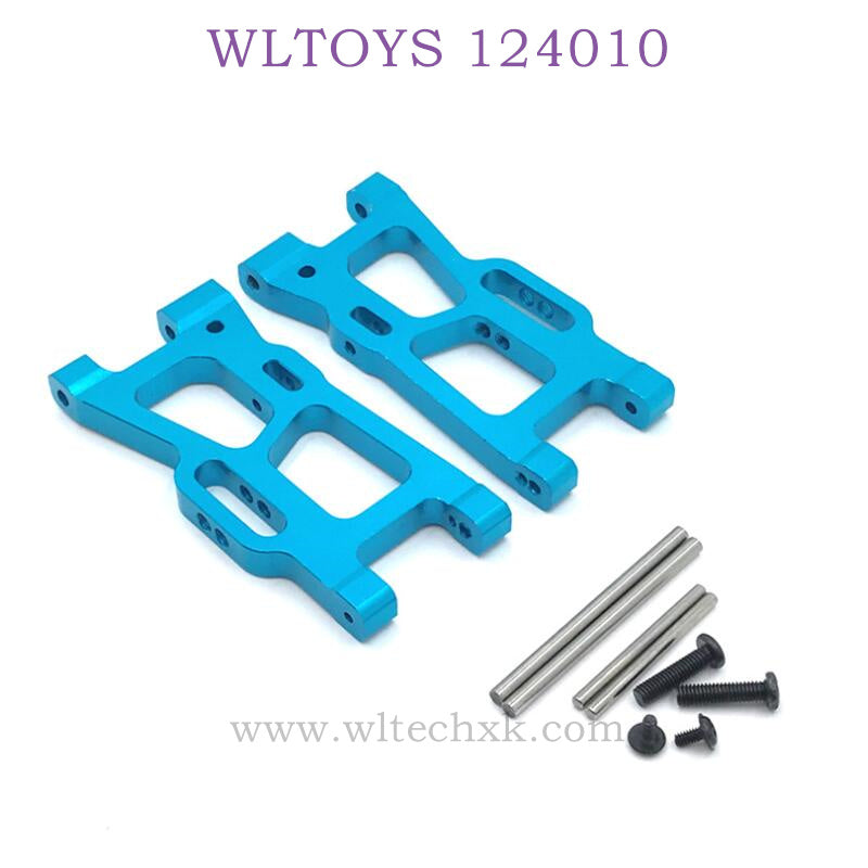 Upgrade part of WLTOYS 124010 1/12 RC Car Rear Swing Arm blue