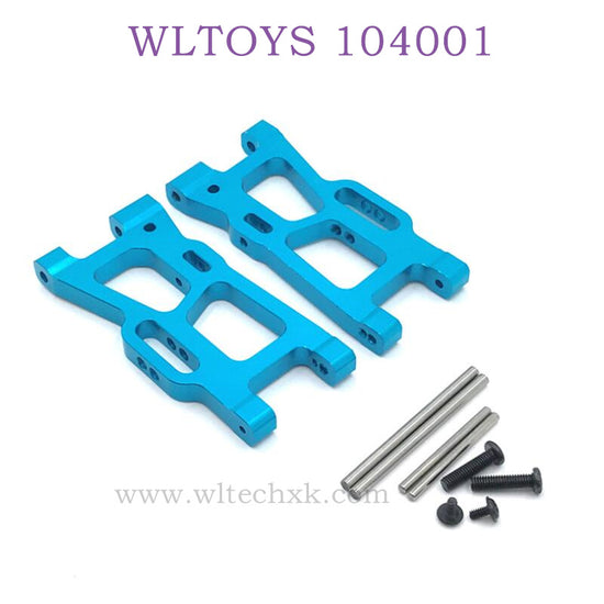 WLTOYS 124016 RC Car Upgrade parts rear Swing Arm blue