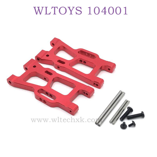 WLTOYS 124016 RC Car Upgrade parts rear Swing Arm red