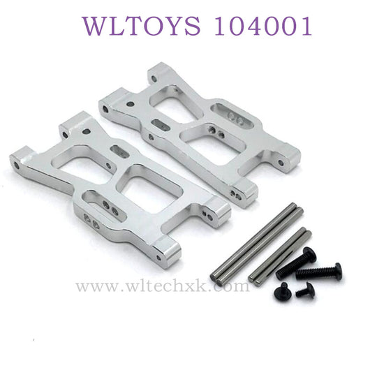 WLTOYS 124016 RC Car Upgrade parts rear Swing Arm silver