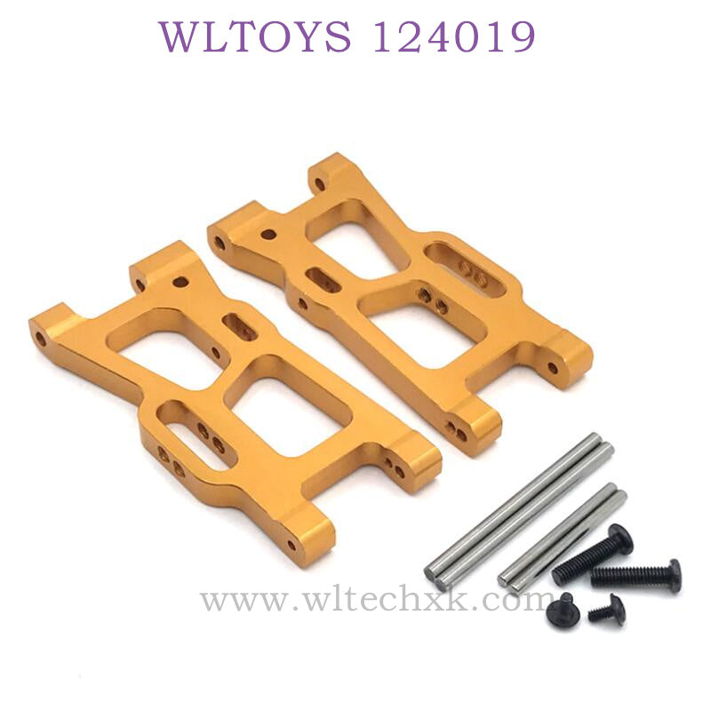 WLTOYS 124019 1/12 RC Car Upgrade parts Rear Swing Arm gold