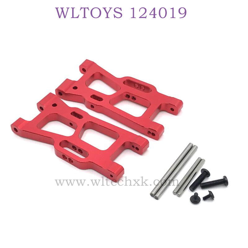 WLTOYS 124019 1/12 RC Car Upgrade parts Rear Swing Arm red