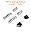 32-MN-MODEL-MN96-Upgrades-Parts-Shock-Absorber-Tower-Silver