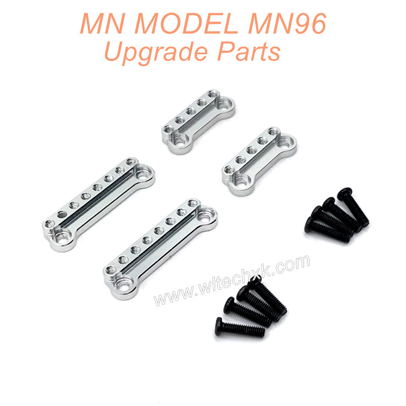 32-MN-MODEL-MN96-Upgrades-Parts-Shock-Absorber-Tower-Silver