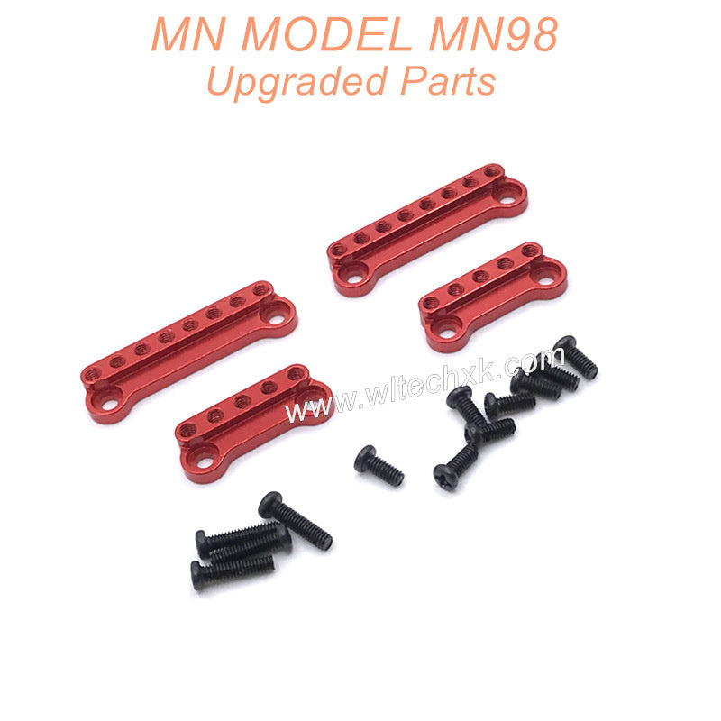 32-MN-MODEL-MN98-D98-Upgrades-Parts-Shock-Absorber-Tower-Red