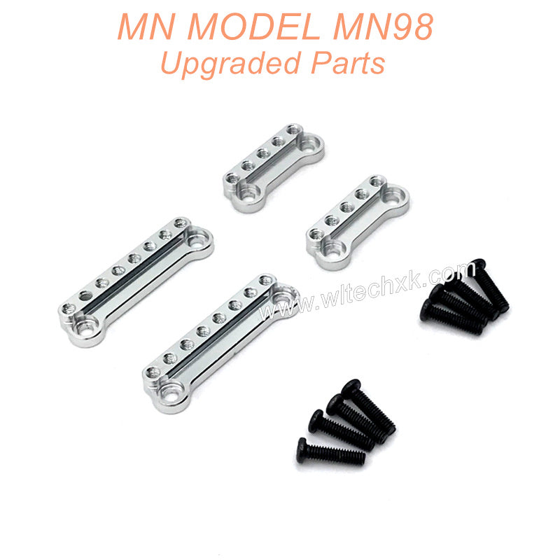 32-MN-MODEL-MN98-D98-Upgrades-Parts-Shock-Absorber-Tower-Silver