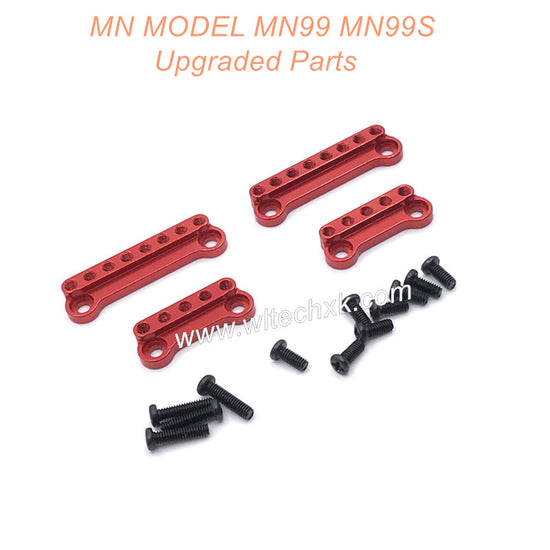 32-MN-MODEL-MN99-MN99S-Upgrades-Parts-Shock-Absorber-Tower-Red