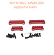 32-MNMODEL-D90-MN90-rc-car-Upgrades-Parts-Shock-Absorber-Tower-Red-1