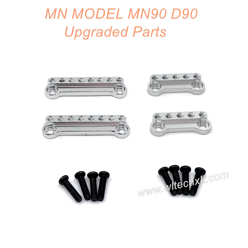 32-MNMODEL-D90-MN90-rc-car-Upgrades-Parts-Shock-Absorber-Tower-Silver-1