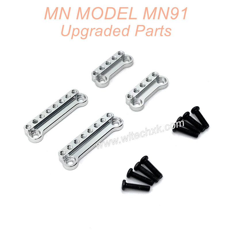 32-MNMODEL-MN91-rc-car-Upgrades-Parts-Shock-Absorber-Tower-Silver