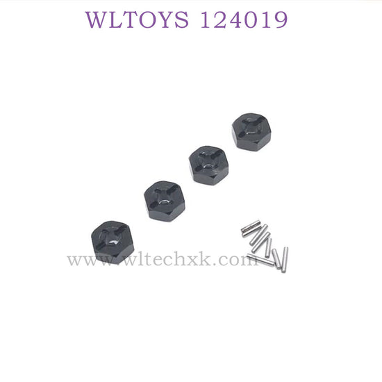 WLTOYS 124019 1/12 RC Car Upgrade parts Hex Nut black