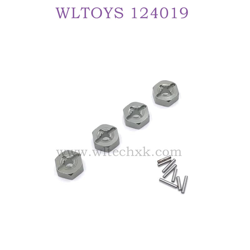 WLTOYS 124019 1/12 RC Car Upgrade parts Hex Nut titanium