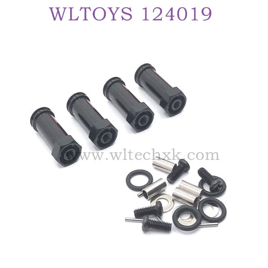 WLTOYS 124019 1/12 RC Car Upgrade Extended Adapter black