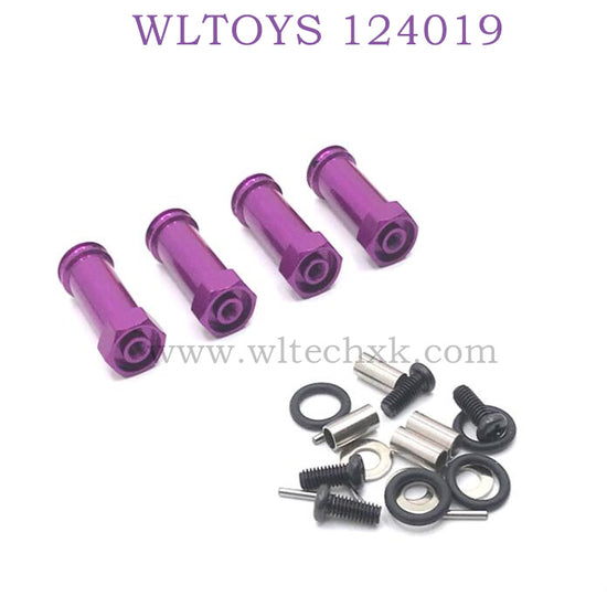 WLTOYS 124019 1/12 RC Car Upgrade Extended Adapter purple