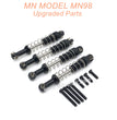 33-MN-MODEL-MN98-D98-Upgrades-Parts-Metal-Shocks-Black  