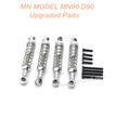 33-MNMODEL-D90-MN90-rc-car-Upgrades-Parts-Metal-Shocks-Silver-1  