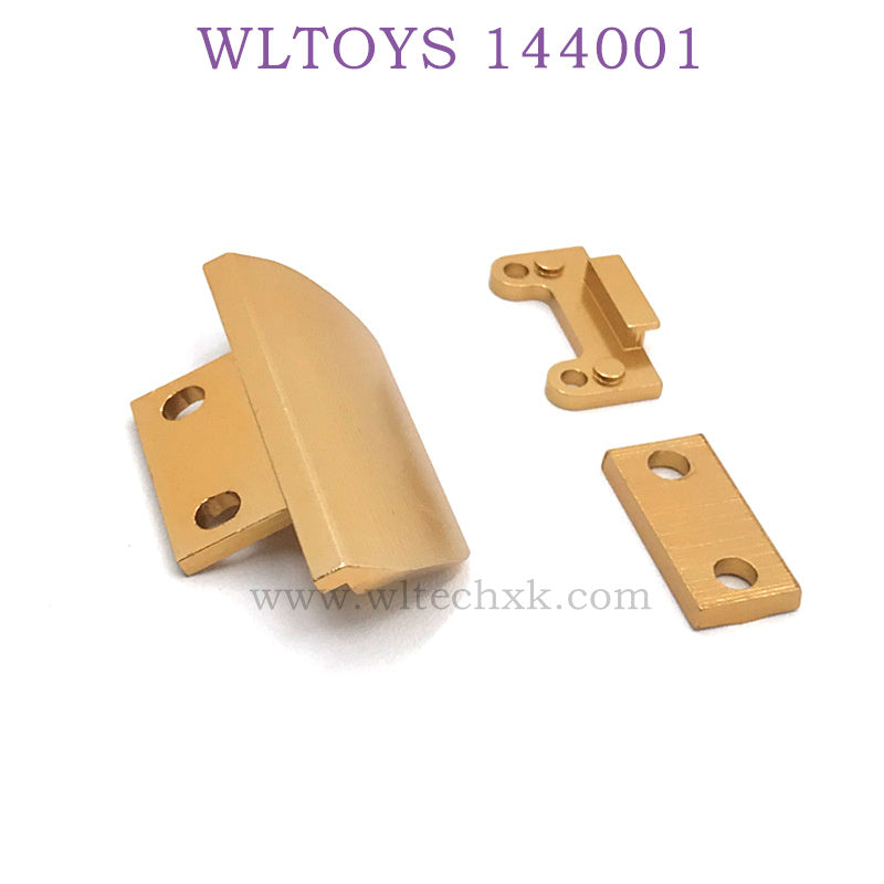 WLTOYS 144001 1/14 RC Car Upgrade parts Front Protect Plate gold