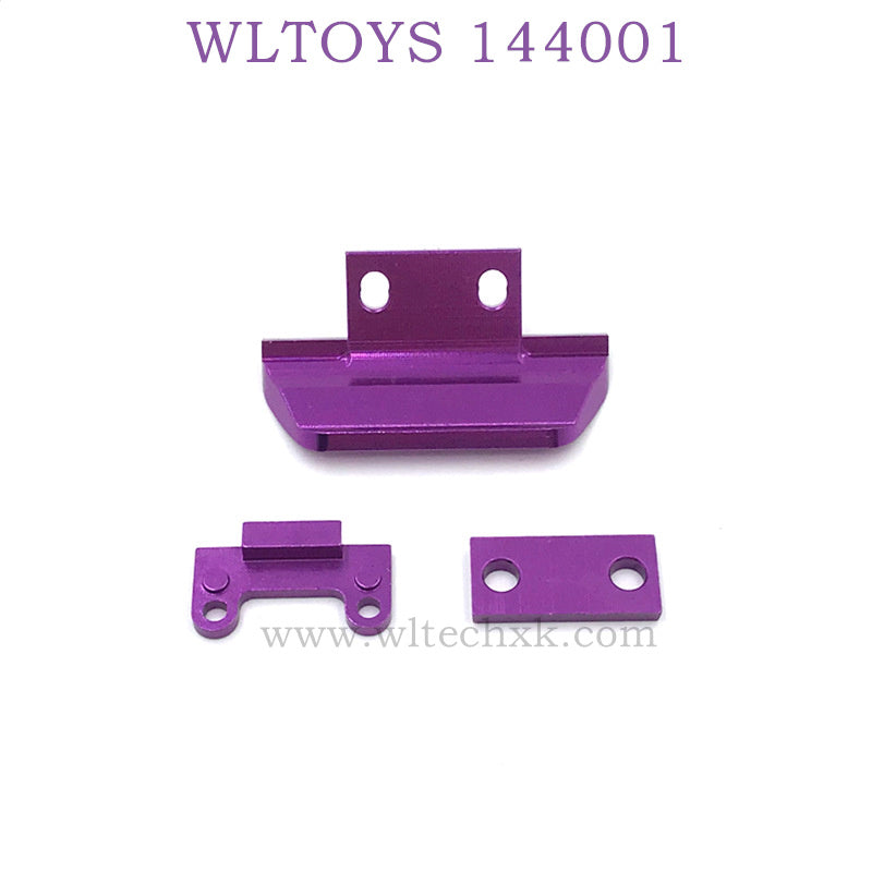 WLTOYS 144001 1/14 RC Car Upgrade parts Front Protect Plate purple